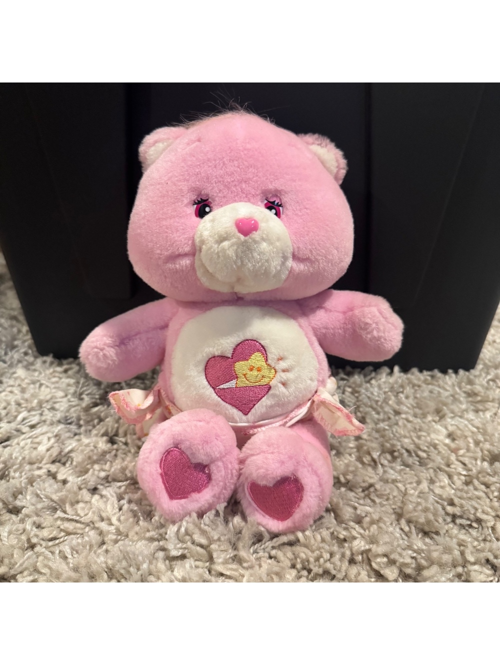Vintage 2002 Care Bears Pink Baby Hugs